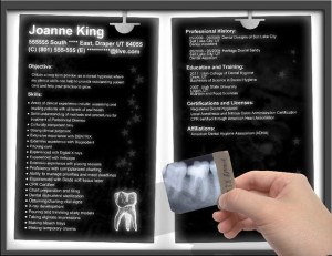 resume dental